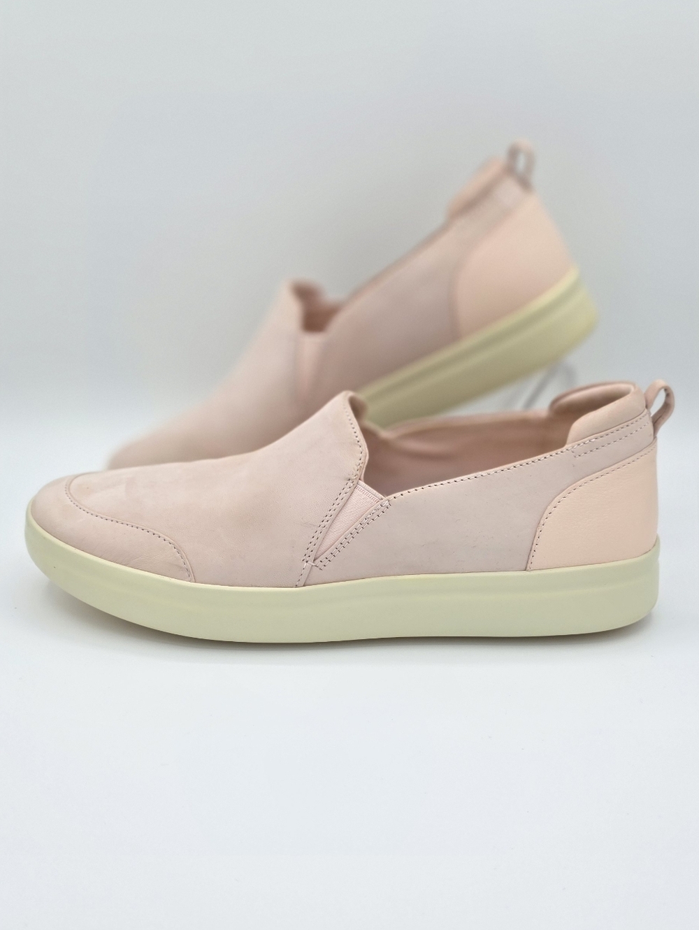 Vionic Nubuck Leather Slip On Sneaker